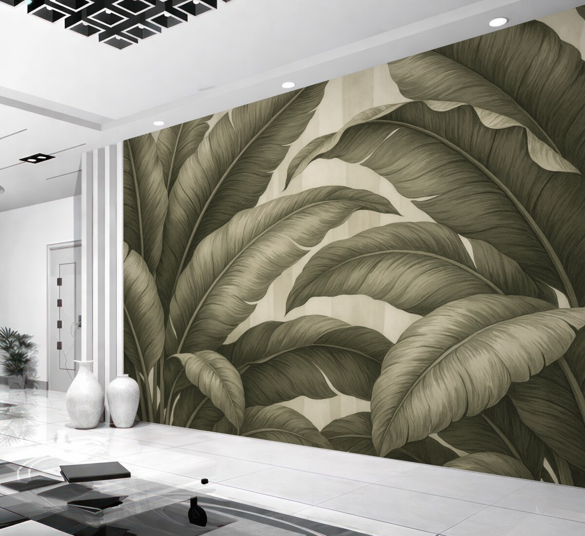 Fototapeta Liście tropikalne