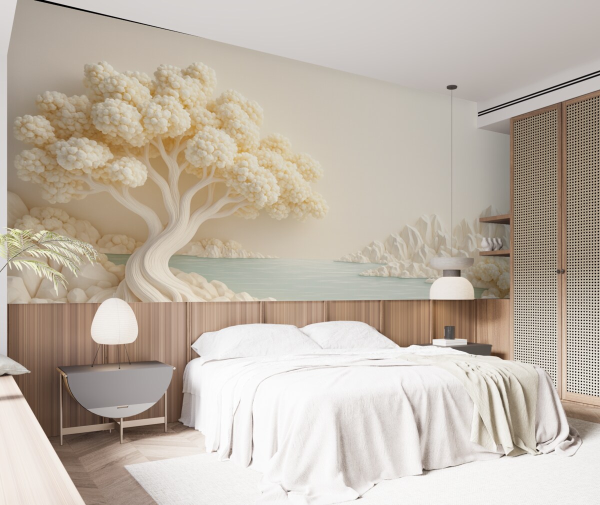 Fototapeta Wolumetryczne drzewo.