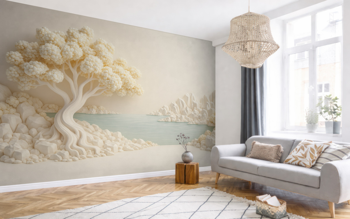 Fototapeta Wolumetryczne drzewo.