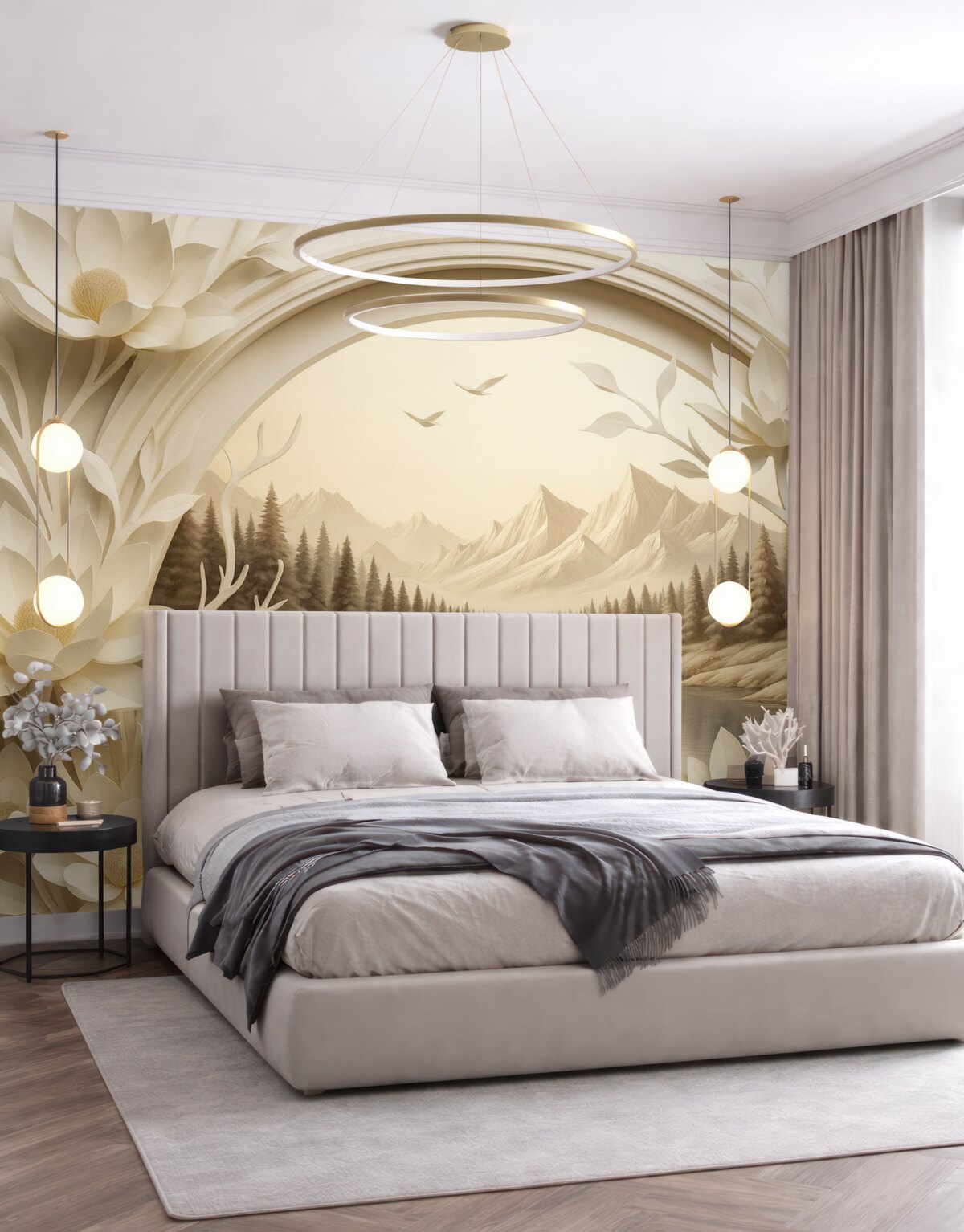 Fototapeta Widok przez łuk.