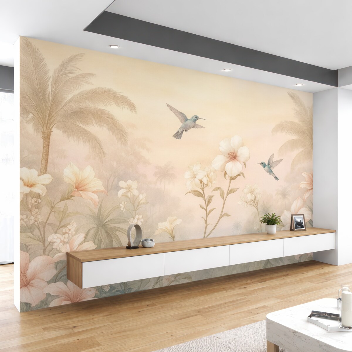 Fototapeta tropikalny Eden z kalibracją