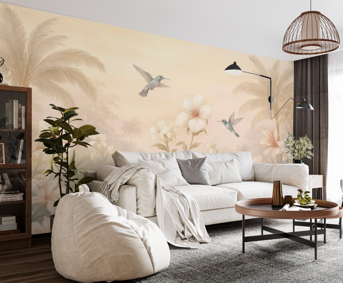 Fototapeta tropikalny Eden z kalibracją