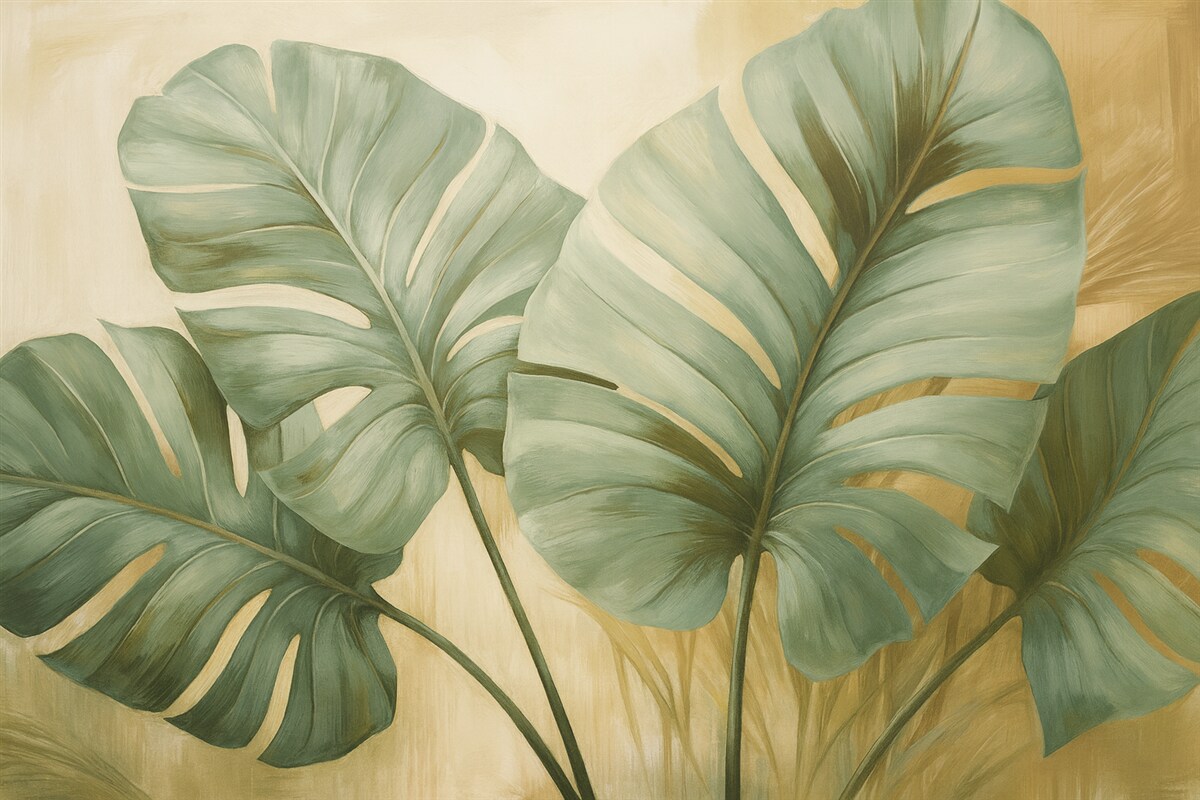 Fototapeta Liście tropikalne