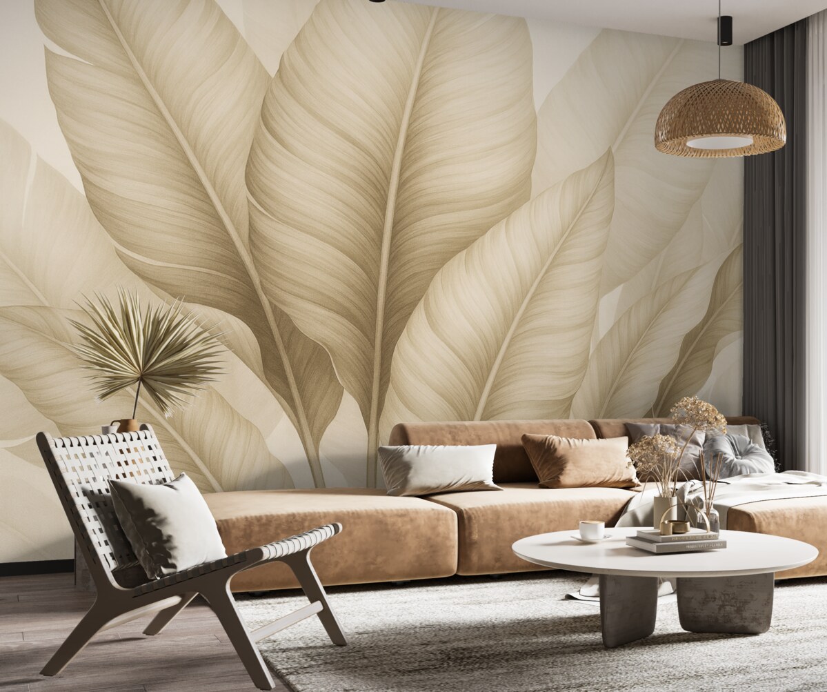 Fototapeta Ogromne liście.