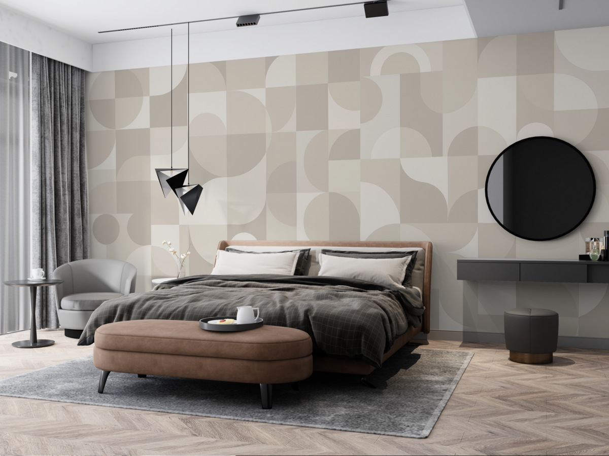 Fototapeta Modny nurt geometrii.