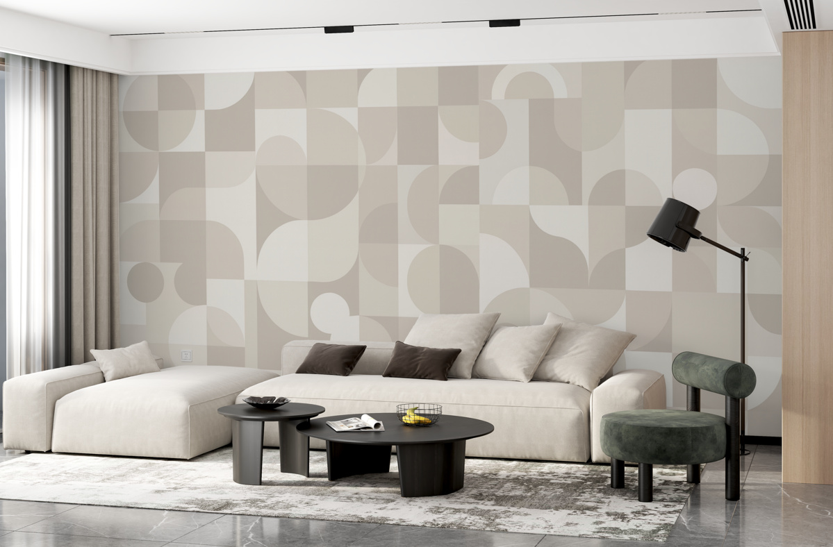 Fototapeta Modny nurt geometrii.