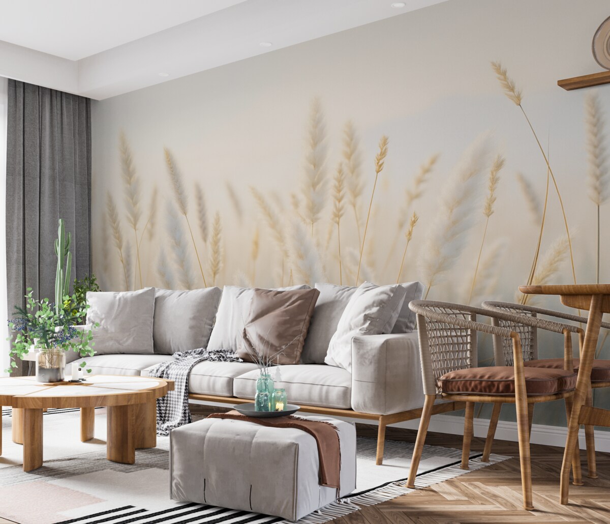 Fototapeta Rośliny dzikie.