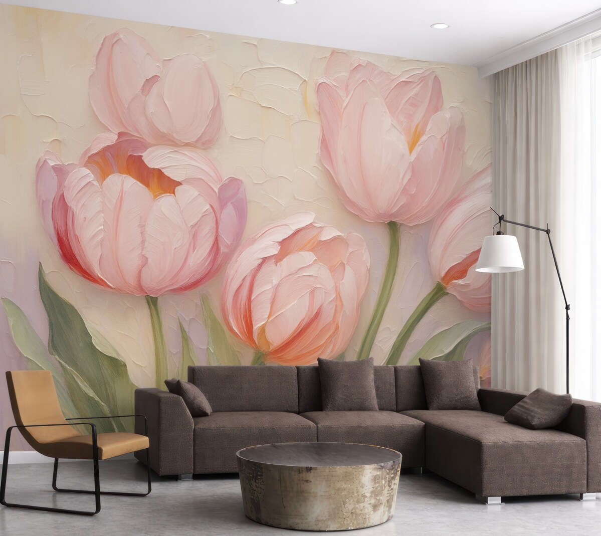 Fototapeta Obraz przedstawiający tulipany.