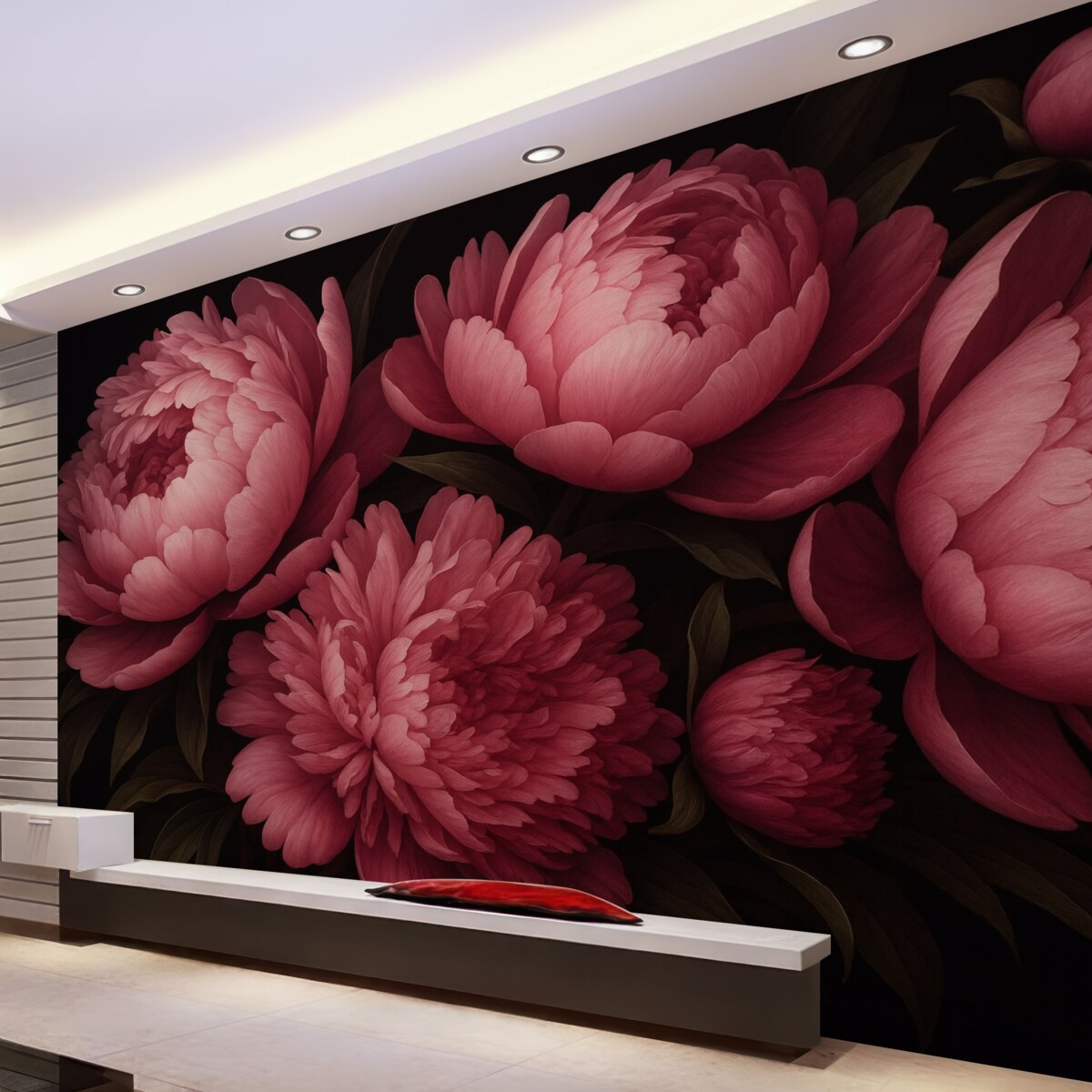 Fototapeta Różowe piwonie.