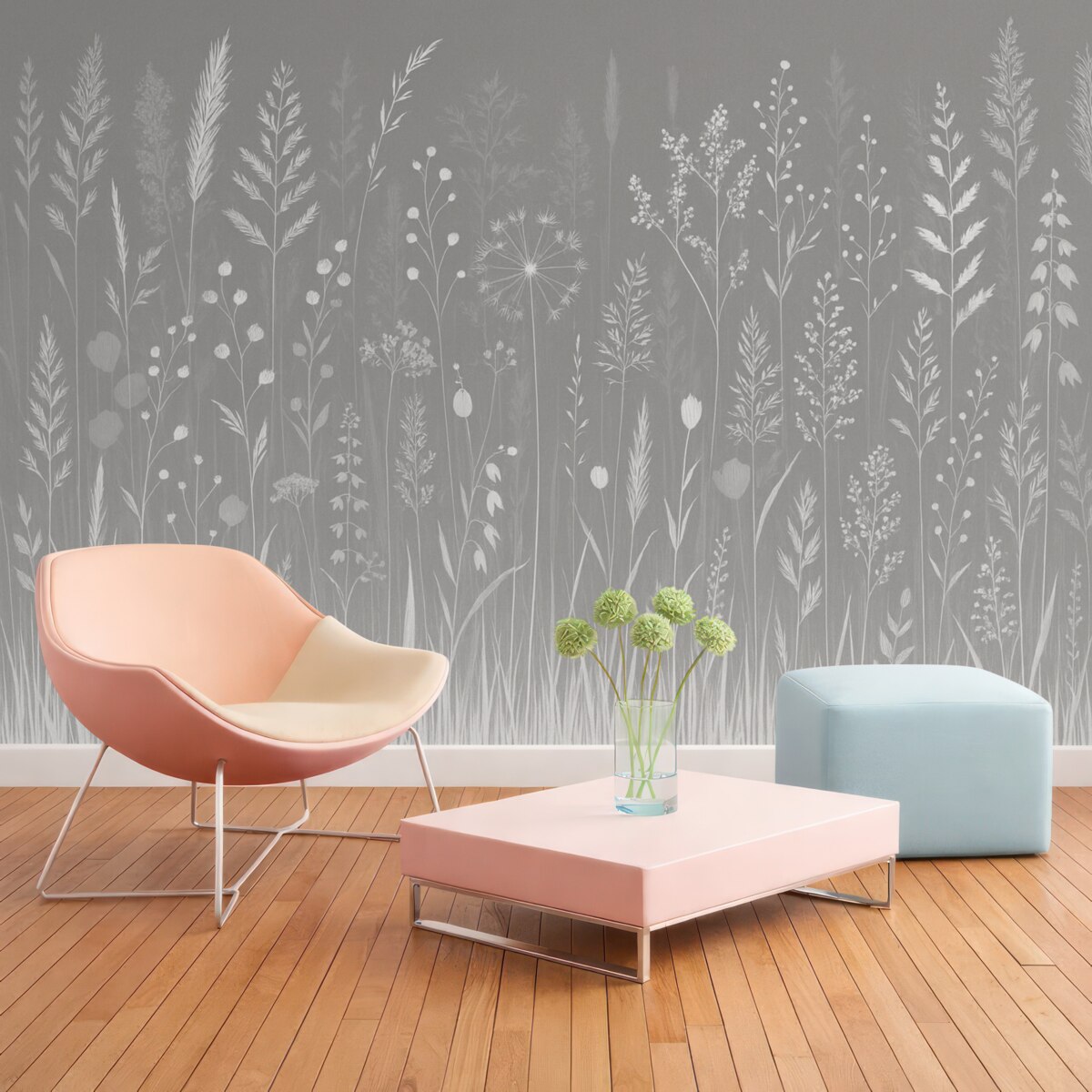 Fototapeta Kwiaty i rośliny dzikie.