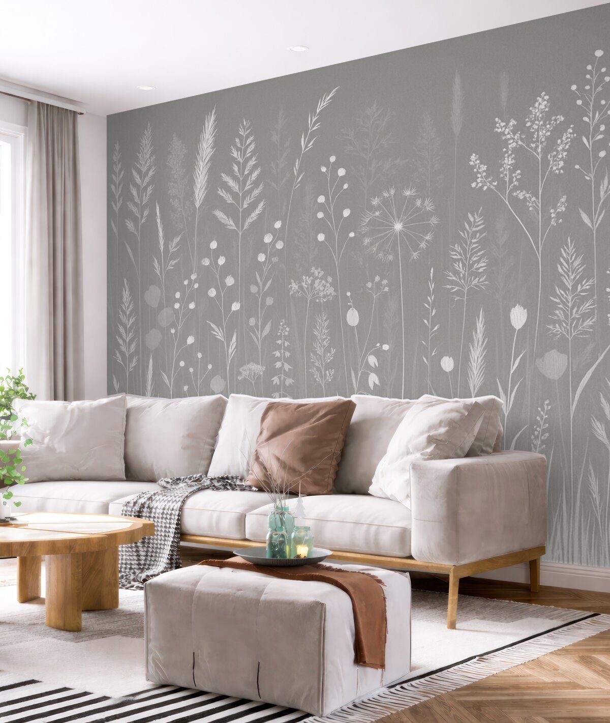 Fototapeta Kwiaty i rośliny dzikie.