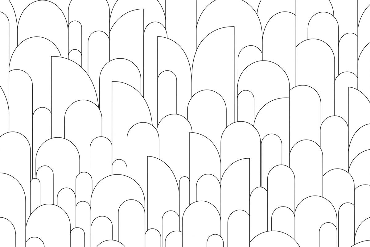 Fototapeta Minimalistyczne łuki.