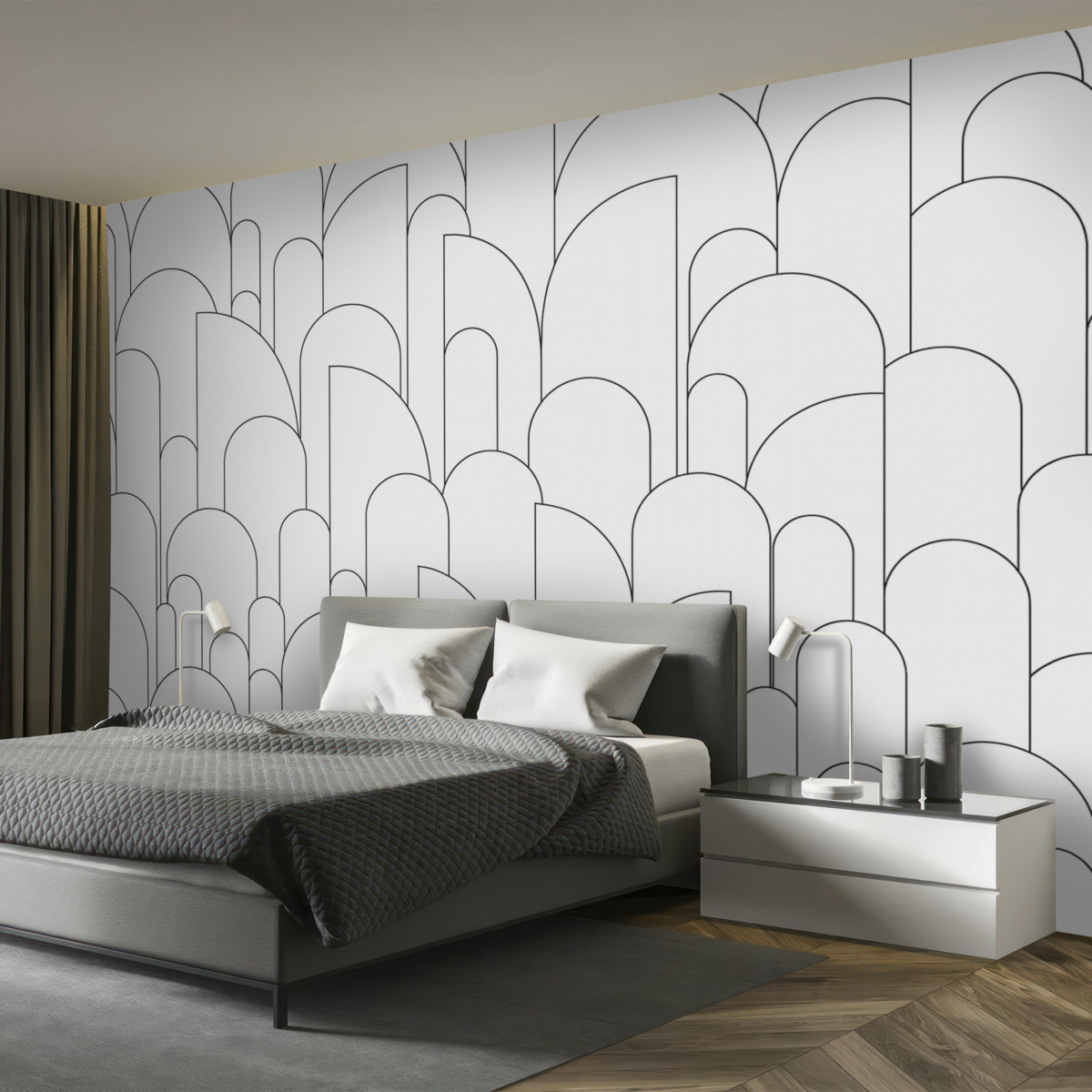 Fototapeta Minimalistyczne łuki.