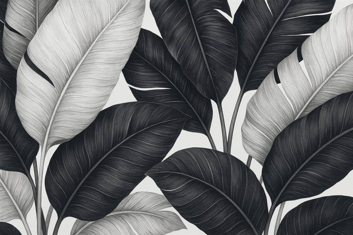 Fototapeta Ogromne liście.