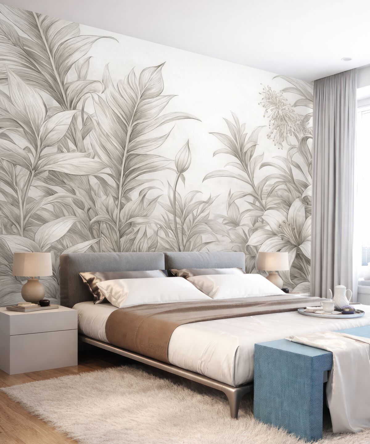 Fototapeta Dokładne liście w stylu grunge.