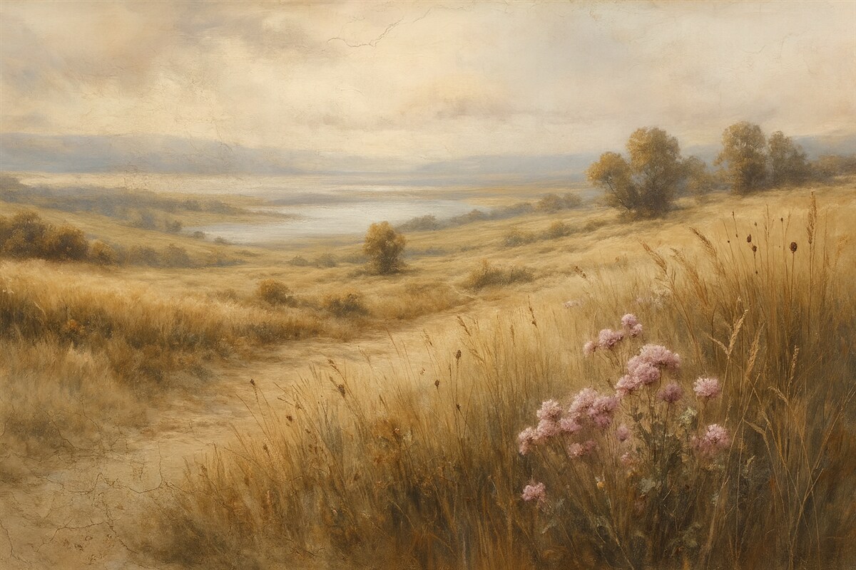 Fototapeta Współczesny pejzaż.