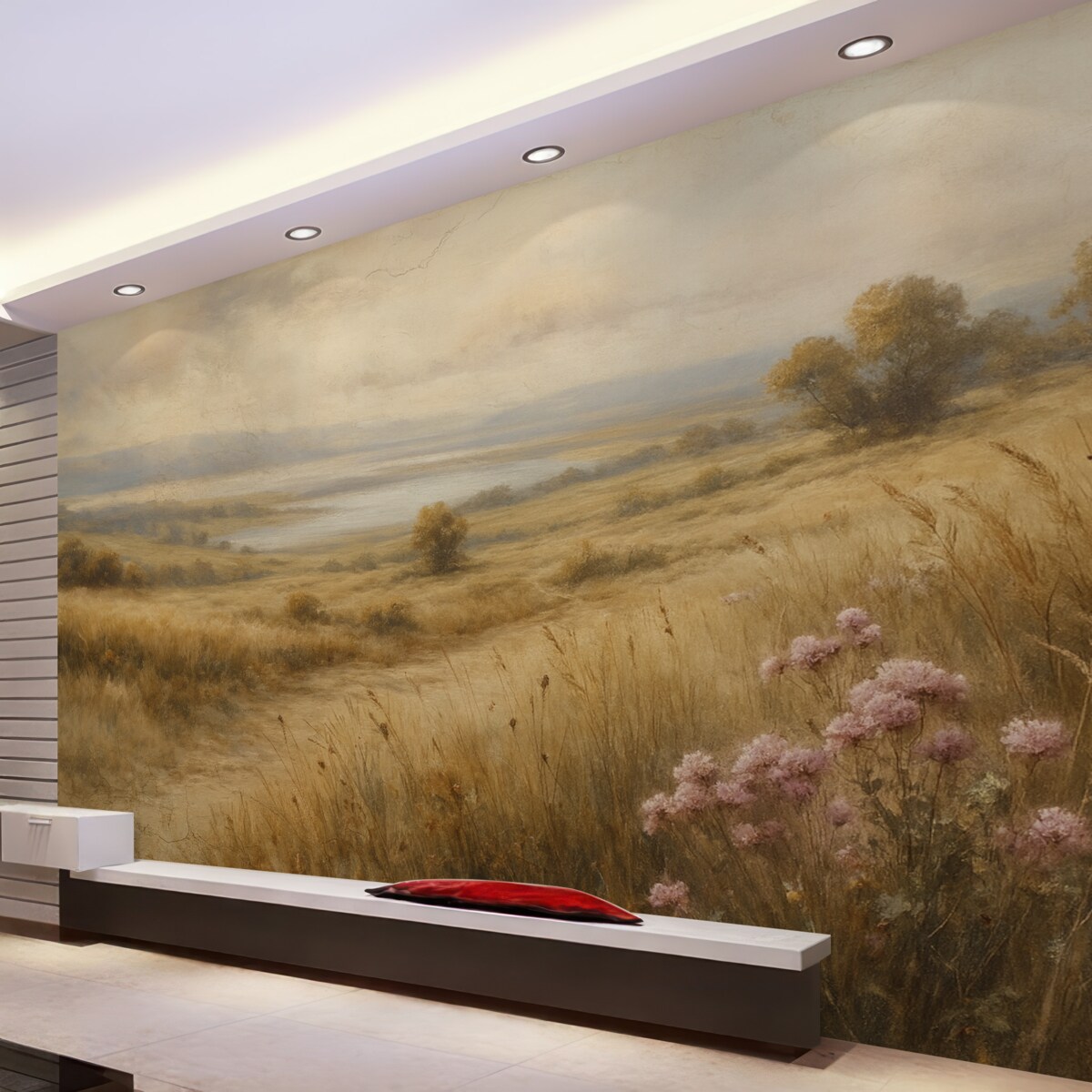 Fototapeta Współczesny pejzaż.