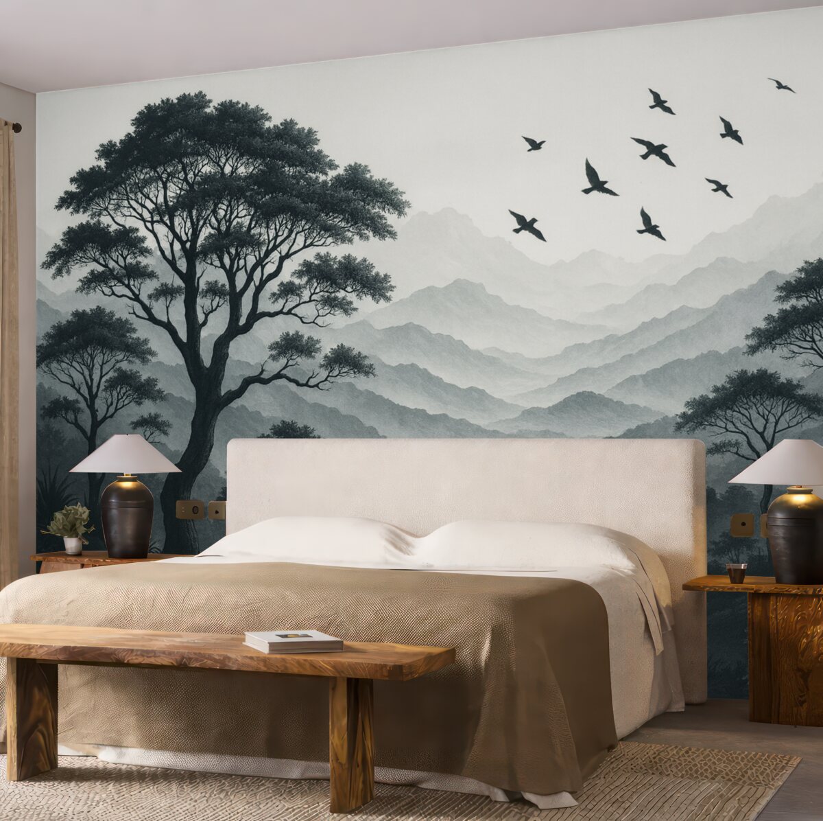 Fototapeta Zarys pejzażu.