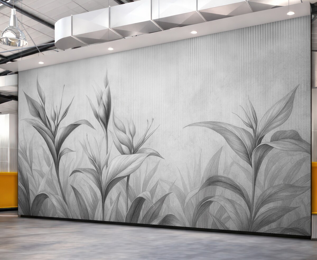 Fototapeta Liście w stylu art nouveau.