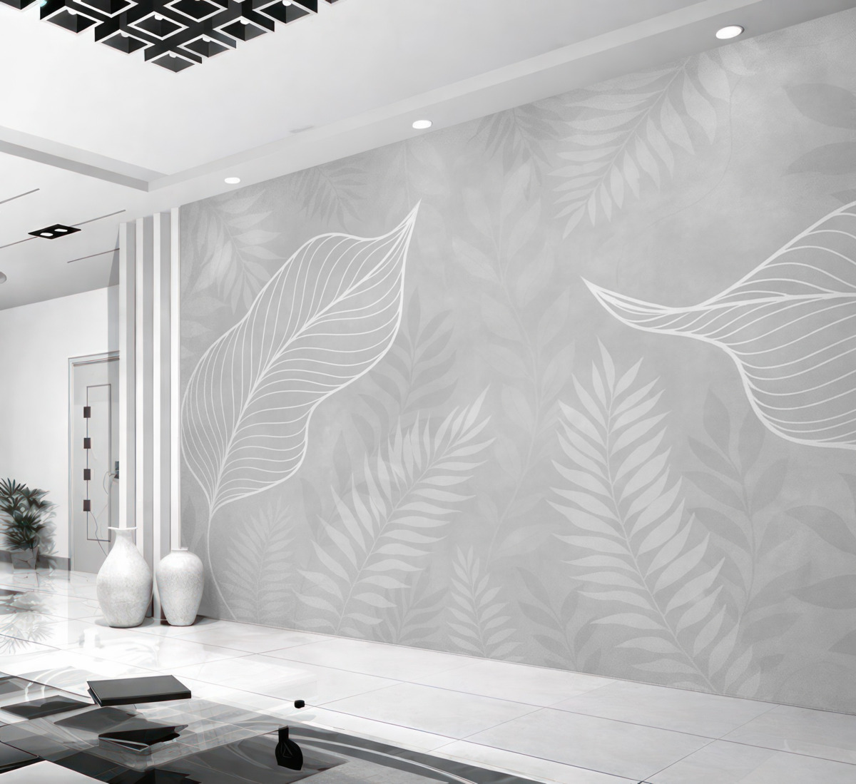 Fototapeta Linia składników botanicznych