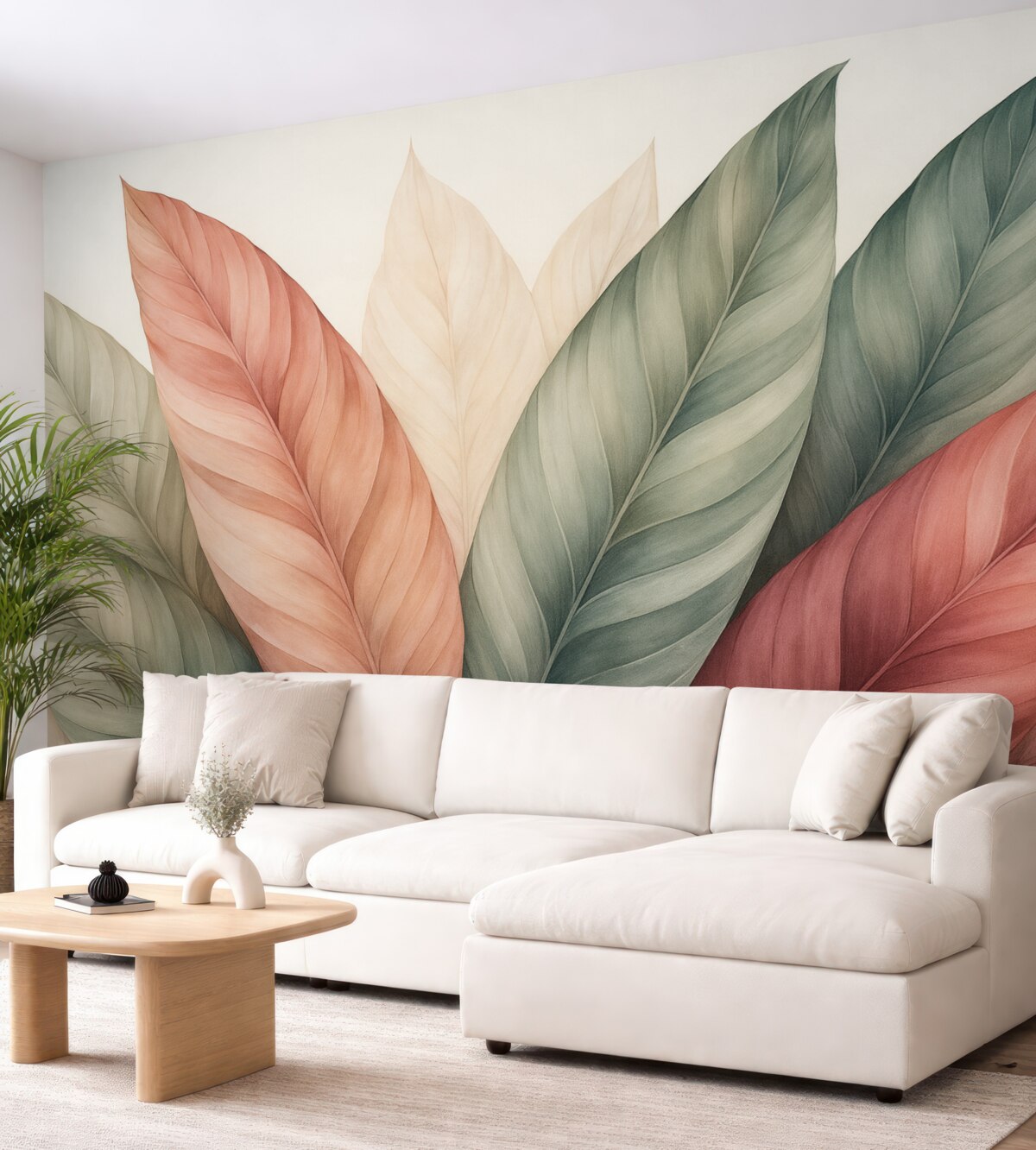 Fototapeta Liście w różnych kolorach.