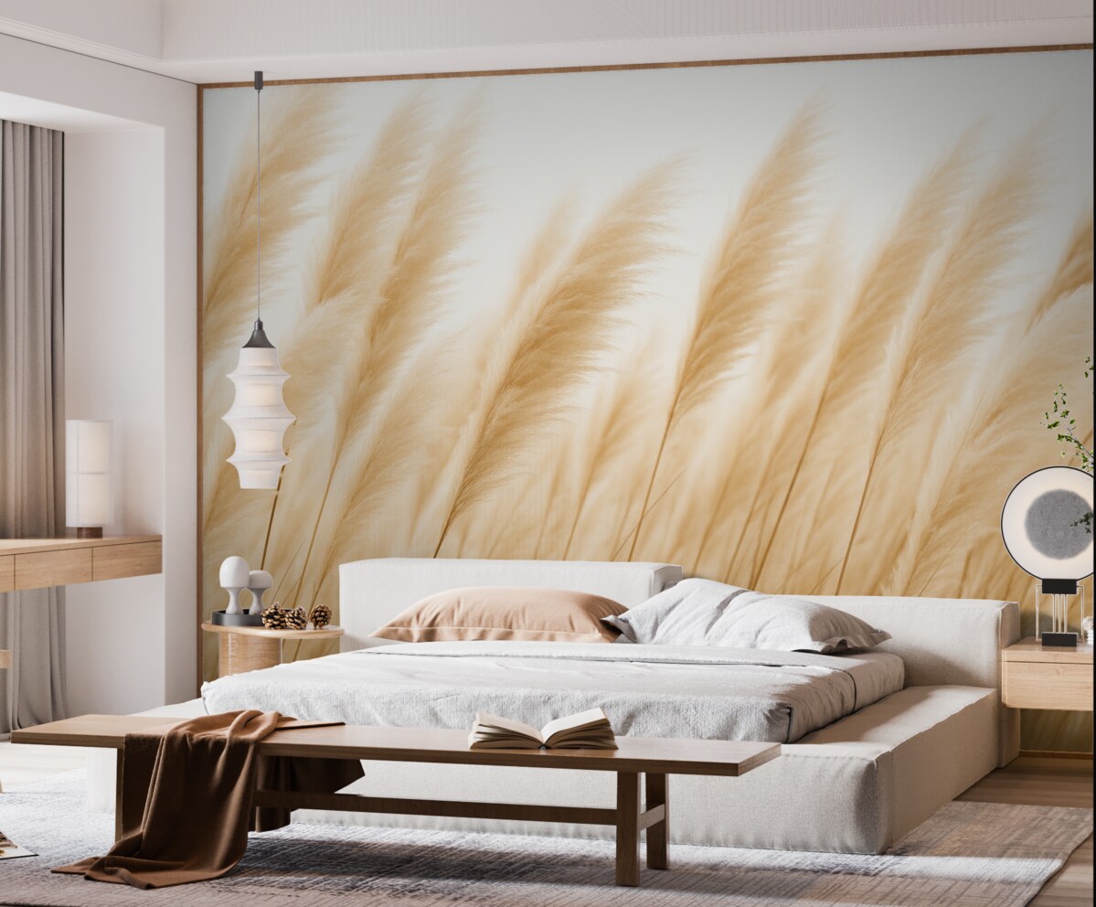 Fototapeta Kłoski w delikatnych odcieniach beżu.