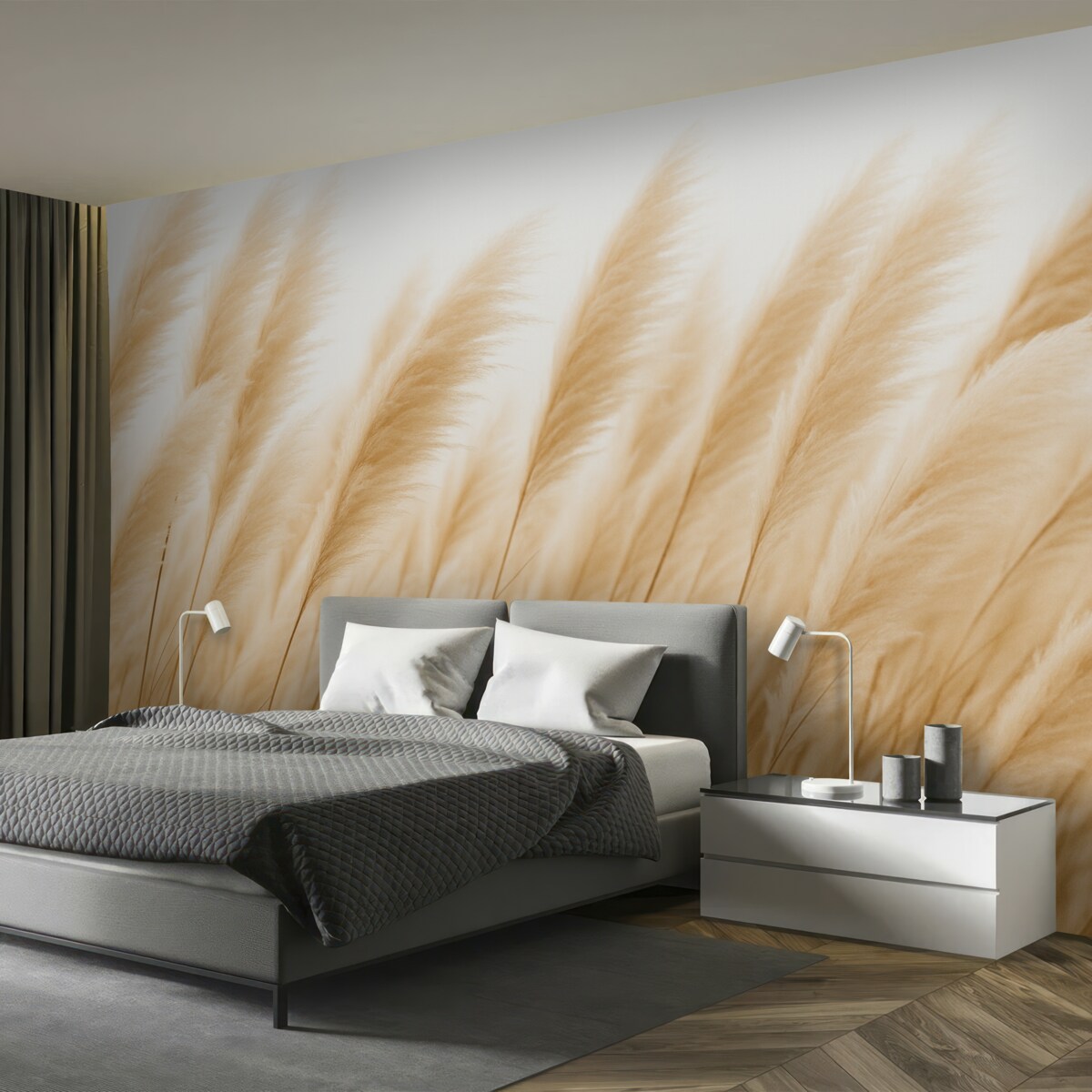 Fototapeta Kłoski w delikatnych odcieniach beżu.