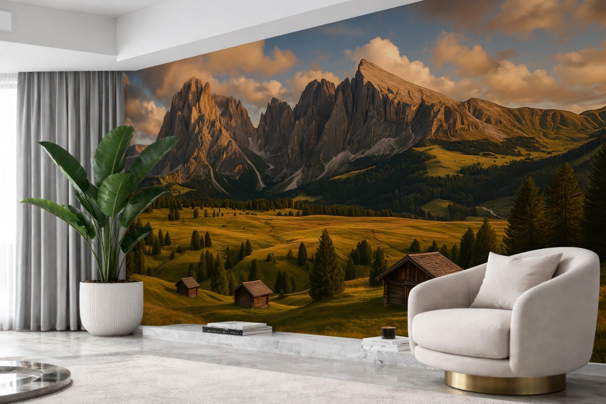 Fototapeta Drzewo z kwiatami w formie płaskorzeźby.