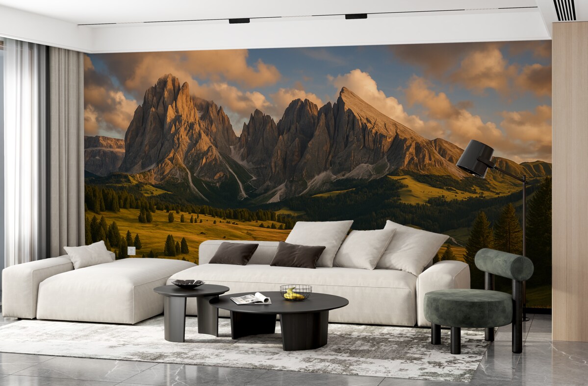 Fototapeta Drzewo z kwiatami w formie płaskorzeźby.