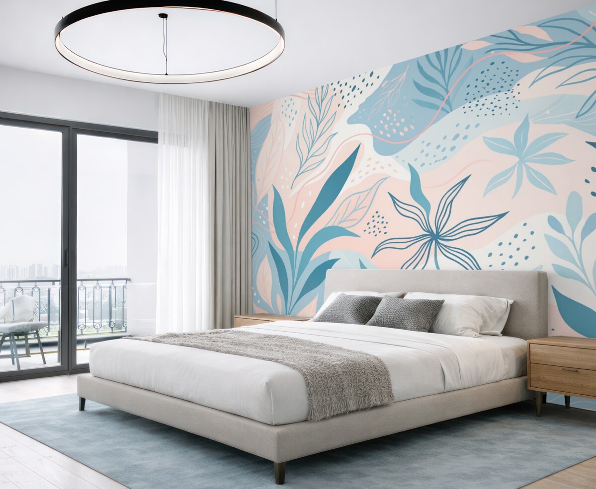 Fototapeta Abstrakcyjny wzór roślinny.