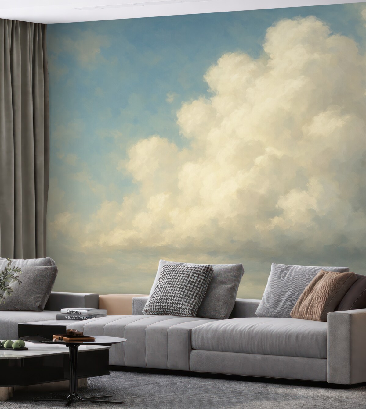 Fototapeta Zasłonięte niebo.