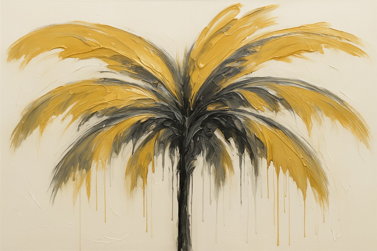 Fototapeta Pociągnięcia pędzla naśladujące rękę.