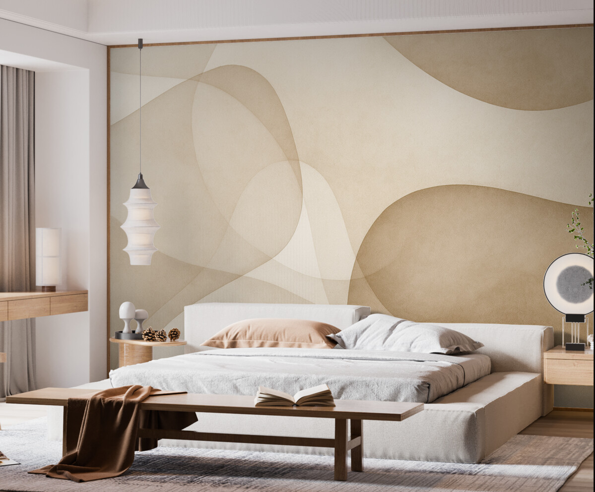 Fototapeta Abstrakcyjne kontury gór.