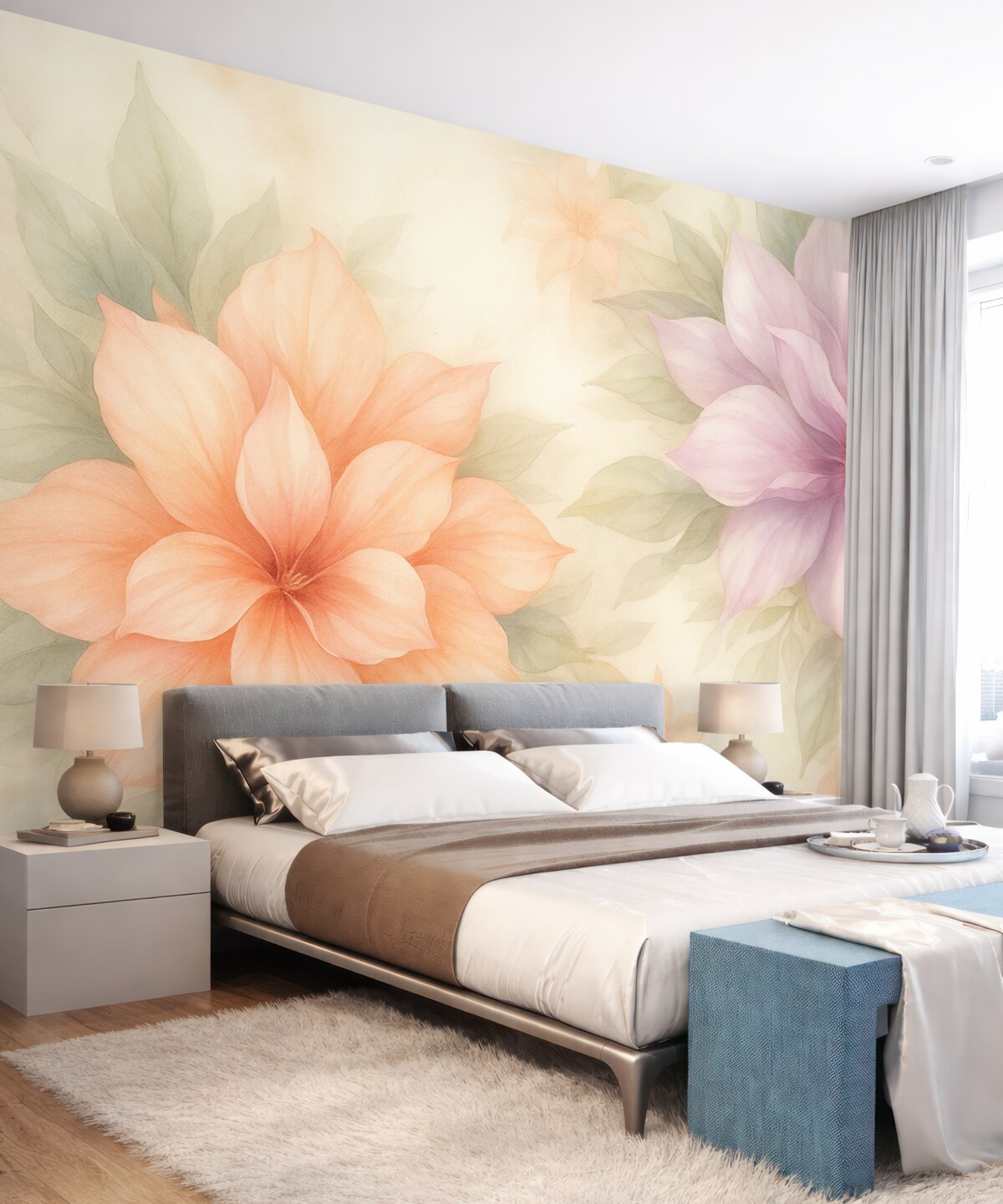 Fototapeta Subtelne płatki kwiatów