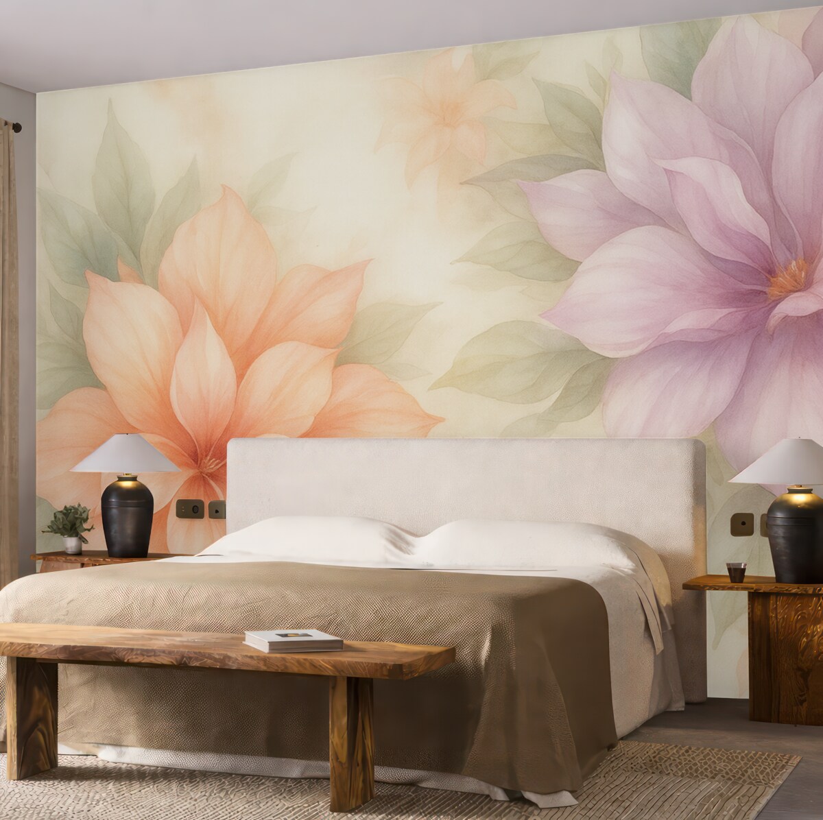 Fototapeta Subtelne płatki kwiatów