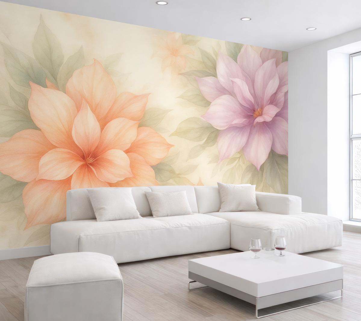 Fototapeta Subtelne płatki kwiatów