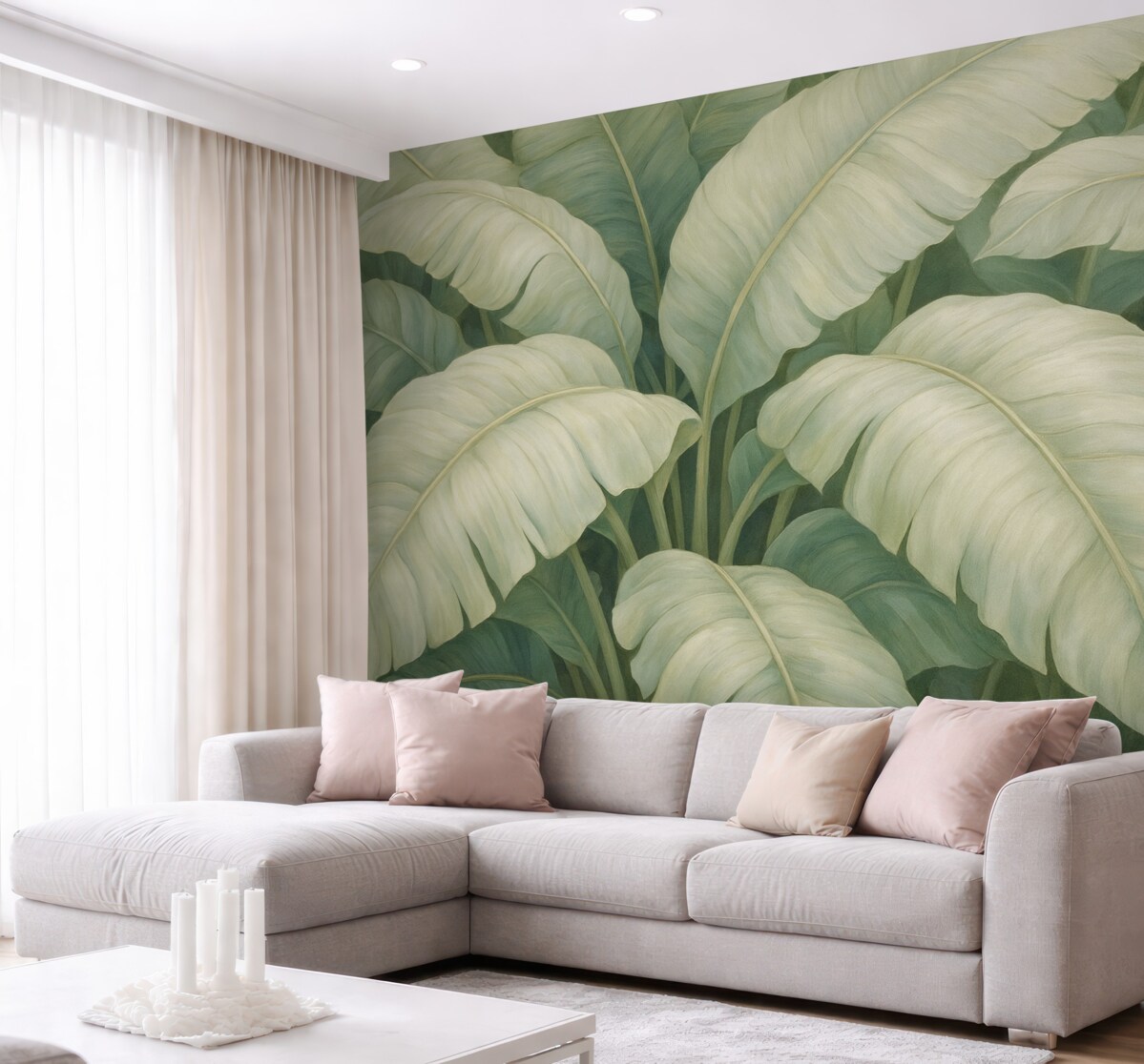 Fototapeta Obraz naśladujący liście.