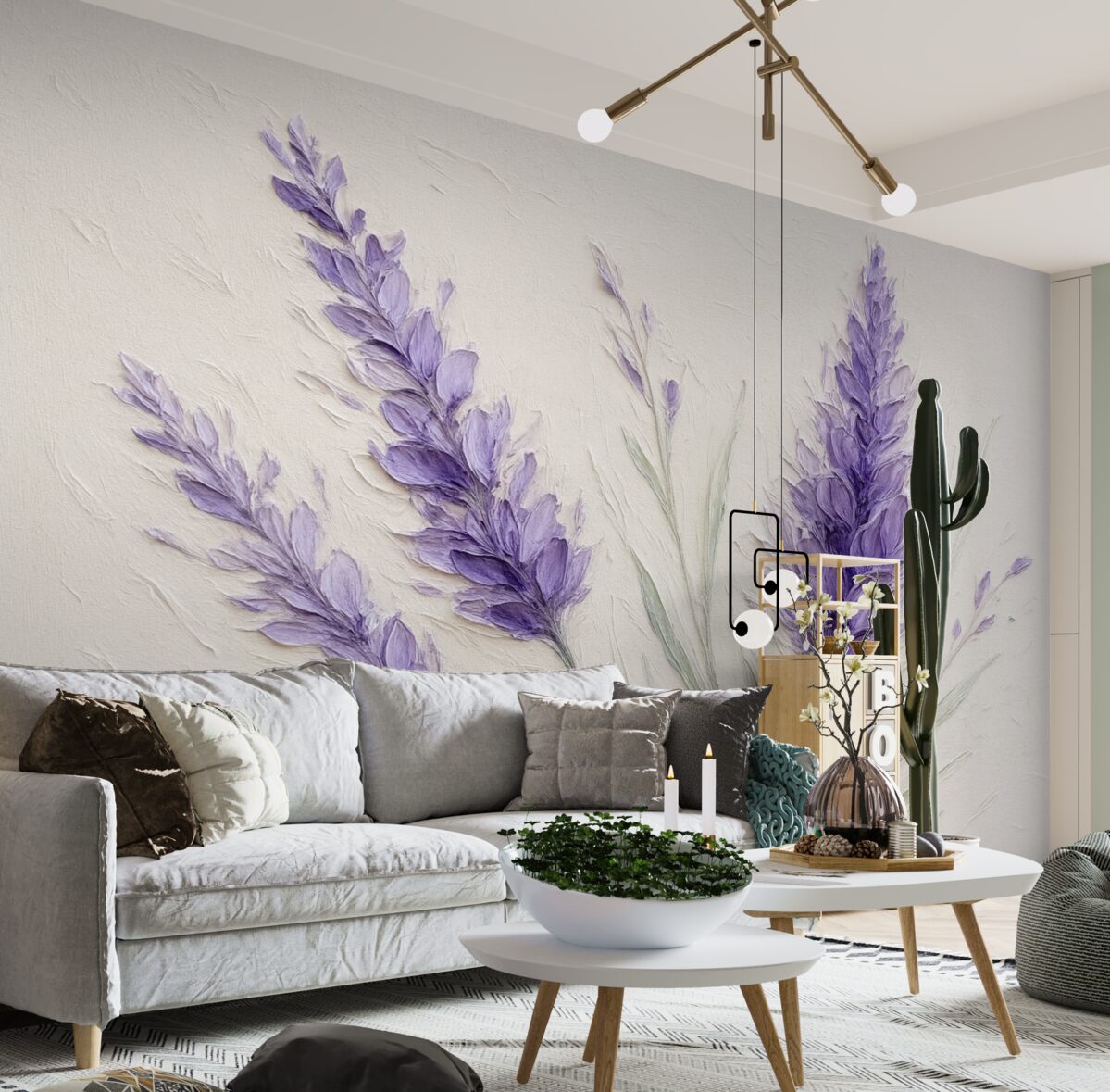 Fototapeta Obraz przedstawiający lawendę.