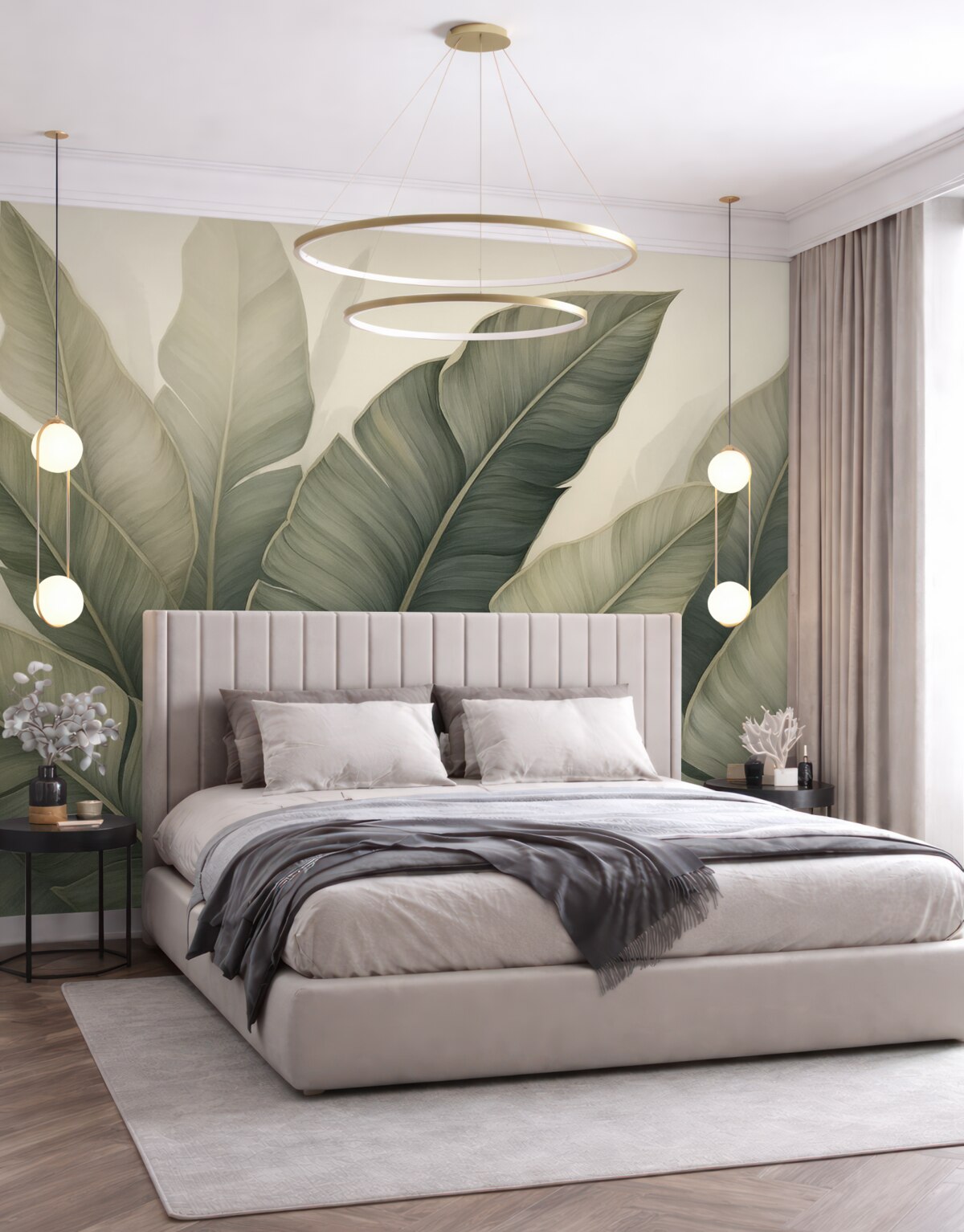 Fototapeta Tropikalne liście.