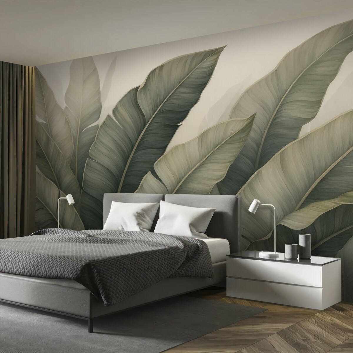 Fototapeta Tropikalne liście.