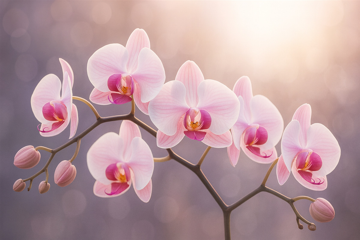 Fototapeta Kwiat orchidei.