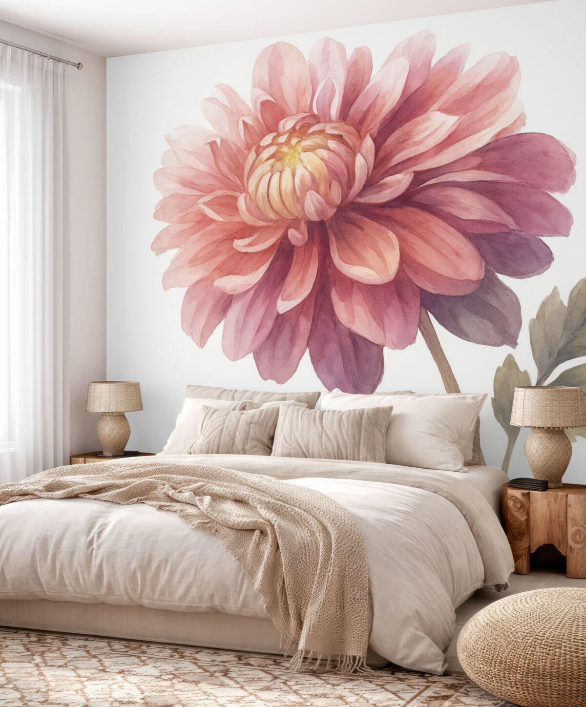 Fototapeta Ogromny kwiat.