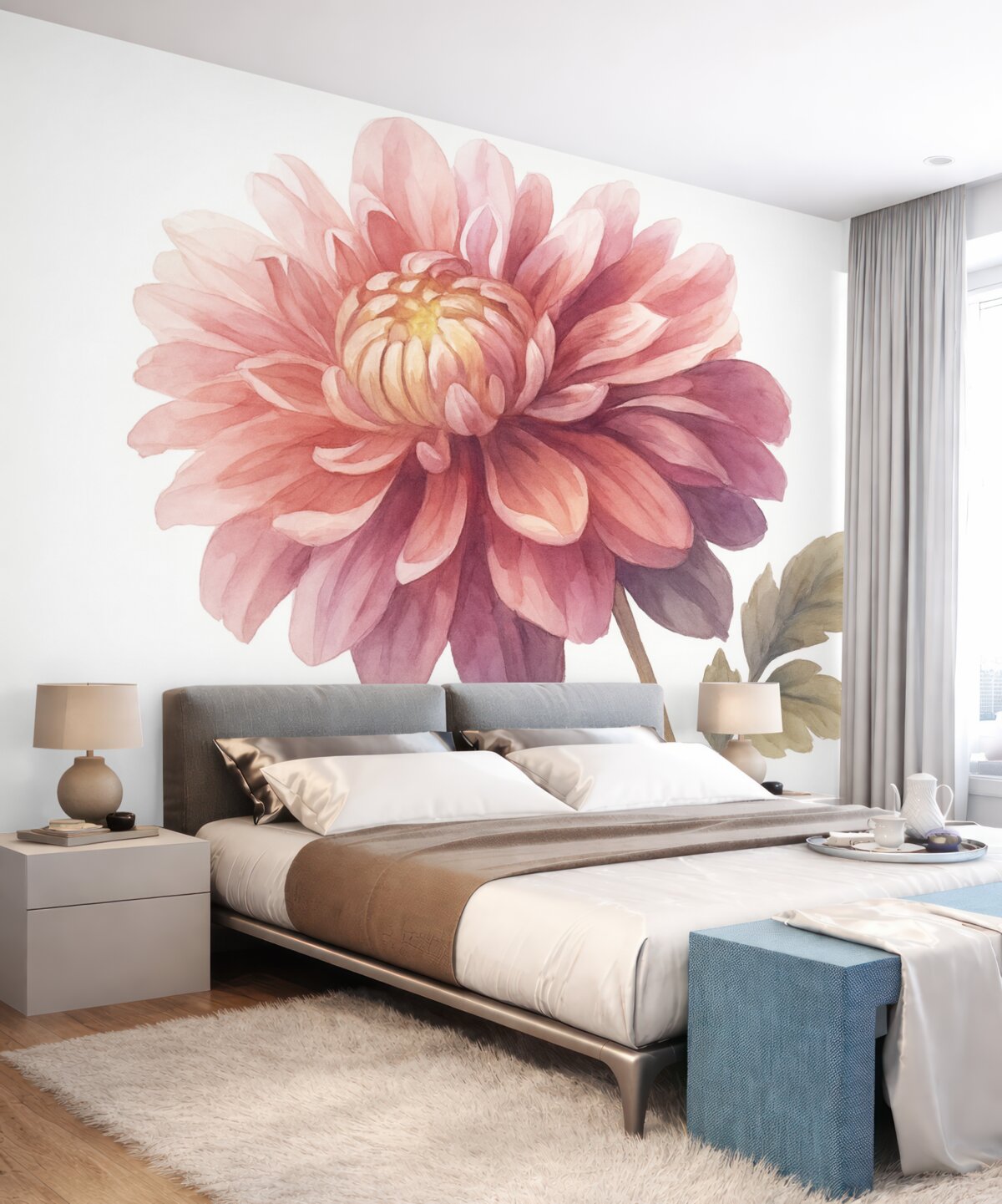 Fototapeta Ogromny kwiat.