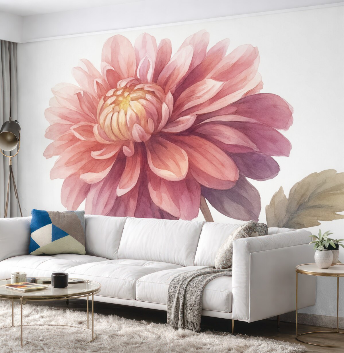 Fototapeta Ogromny kwiat.