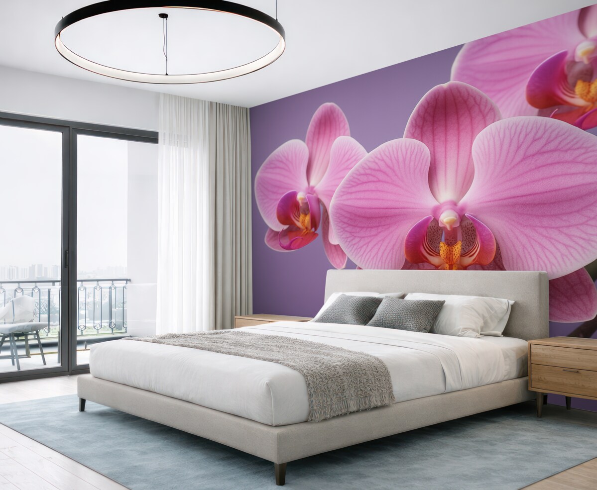 Fototapeta Zjawiskowy kwiat orchidei.