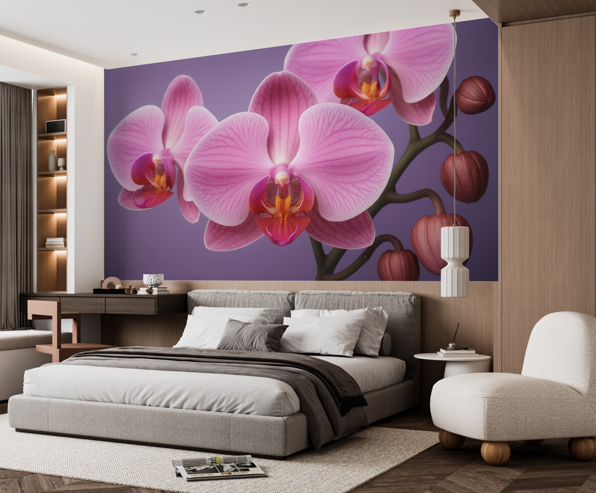 Fototapeta Zjawiskowy kwiat orchidei.