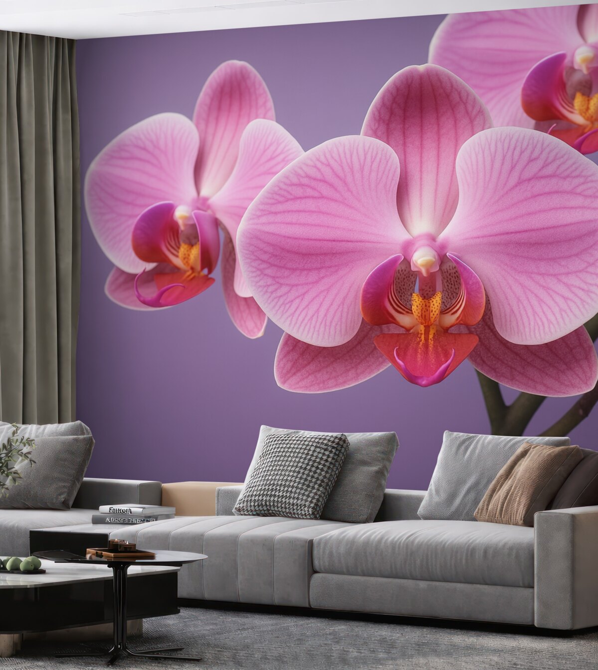 Fototapeta Zjawiskowy kwiat orchidei.