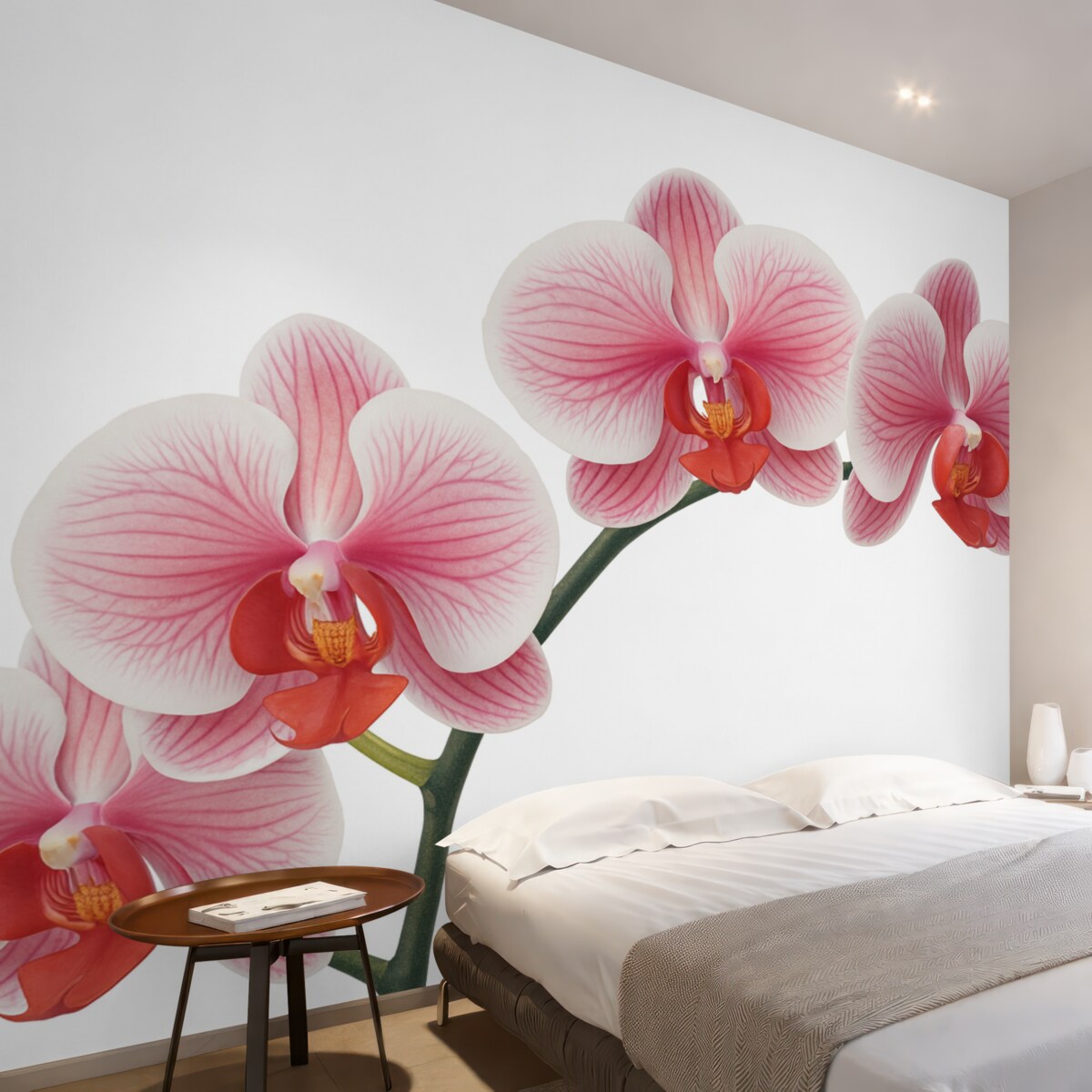 Fototapeta Gałąź kwiatu orchidei.