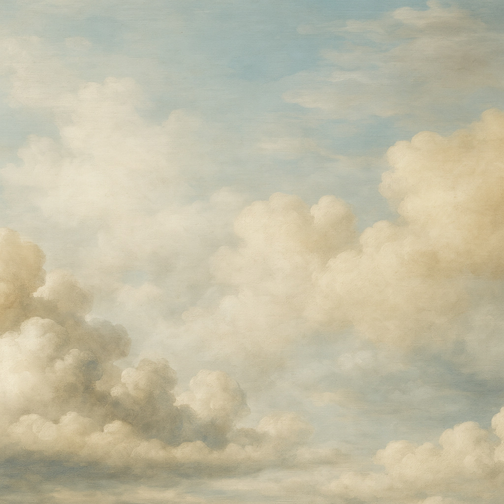 Fototapeta Zasłonięte chmury niebo.