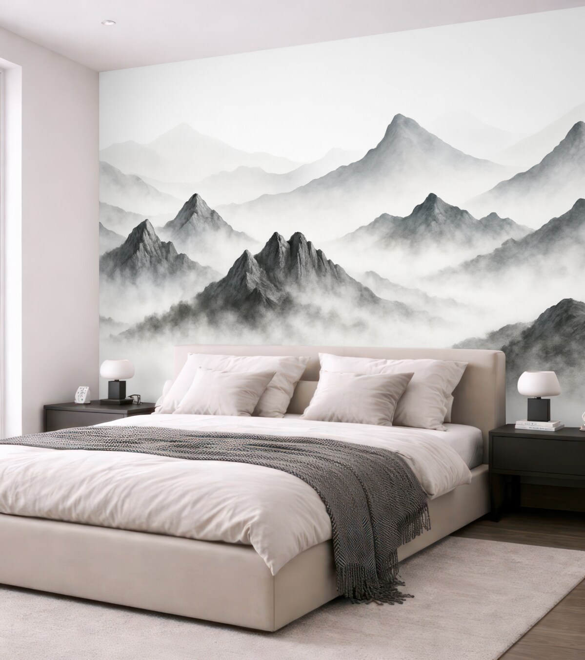 Fototapeta Góry w mroku.